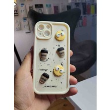 TT Tech Store iPhone 13 Image Kılıf. Coffee Time. Beyaz