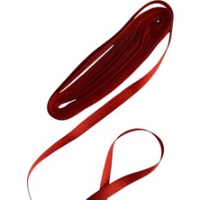 Nazarone Kırmızı Saten Kurdele 1  cm  - 10 Metre