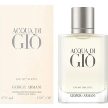 Giorgio Armani Acqua Di Gio EDT Refillable Erkek Parfümü 50 ml