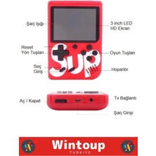Sup Ateri Oyun Konsolu 2 Oyunculu Mini El Atarisi 400 Oyunlu