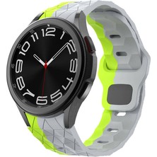 Samsung Galaxy Waych 5 44mm (20mm) Prizma Desenli Sportif Silikon Kordon KRD16