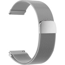 34center Xiaomi Redmi Watch 5 Active / Lite Uyumlu Hasır Metal Örgü Kordon (22MM)