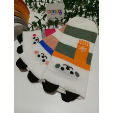 Bebek Meselesi 3 Çift Sevimli Renkli Desenli Kadın Patik Çorap