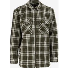 Haki Erkek Regular Fit Ekose Gömlek Ceket FC4WM-GML  2420
