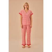 Suwen Maya Maskülen Pijama Takımı
