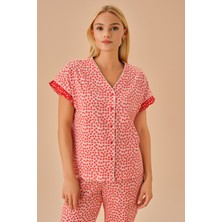 Suwen Maya Maskülen Pijama Takımı