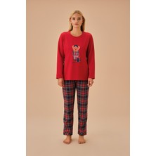 Suwen Teddy Bear Pijama Takımı