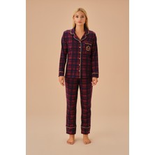 Suwen Hailey Gömlek Yaka Pijama Takımı