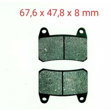 Ön Fren Disk Balatası Fa658 Benelli Bn251 Tnt25 Tnt250 Tnt249-S Trk251