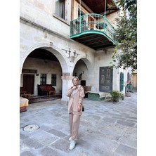 Aselim Hijap Moda Premium Veloso Modal Takım Kahve