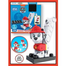 Mega Bloks Paw Patrol The Mighty Movie Film Karakter Figürleri - Marshall - 2