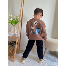 Jolly Kids Erkek Çocuk Baskılı Sweatshirt Takım