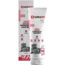 Supravet Kitten&mother Kalsiyum ve Taurinli Multivitamin Malt Paste 30GR