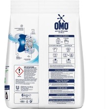 Omo Active Oxygen Toz Çamaşır Deterjanı Beyazlar Için 6 kg x 3 Adet