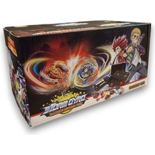 Toyfest Beyblade Metal Assembled Gyro Tool Box Bb - 888 - Yeni Nesil Çantalı Beyblade Metal Topaç 8 Li Set