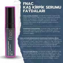 fnac | 14 In 1 Eyelash & Brow Serum | Kaş & Kirpik Bakım Yağı | Organik Fas Argan Yağlı - 5 ml