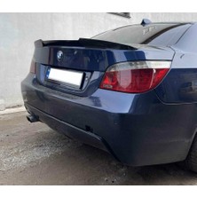 X Power Tuning Bmw 5.seri E60 Plastik  Parlak Siyah Boyalı M4 Spoiler