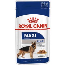 Royal Canin Maxi Adult Büyük Irk Yetişkin Köpekler Için Parça Etli Konserve Mama 140 gr * 10 Adet