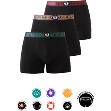 Du&Me Pamuklu Likralı Erkek Boxer 3 Adet