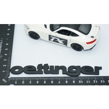 Dk Tuning Oettinger Bagaj Siyah Abs 3m 3D Yazı Logo