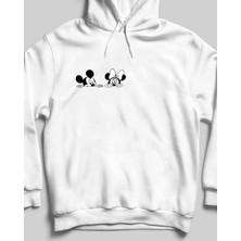 Hena Minnie's Mickey Sweatshirt Beyaz