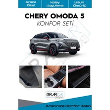 Mediterian Chery Omoda 5 Konfor Seti Araç Içi Eşya Cepleri Ses Giderici Izolasyon Kaplama Set