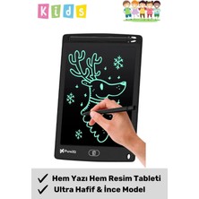 Premium LCD Ekranlı Kalemli Dijital Çizim Tableti Yazı Tahtası Boyama Resim Akıllı Tablet 8,5 Inç