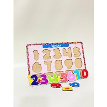 Bultak Ahşap Puzzle Oyunu Sayılar