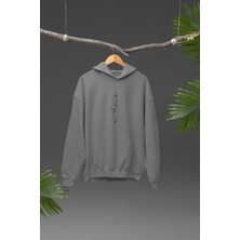 Filistin Tasarımı Baskılı Yüksek Kalite Kapüşonlu Kanguru Cepli Unisex Oversize Sweatshirt