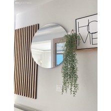 Yuvarlak Ayna 50 cm Dressuar Ayna Dekoratif Ayna Makyaj Aynası Banyo Aynası