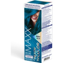 Maxx Deluxe Semı Permanent Haır Dye (Yarı Kalıcı Saç Boyası Harika 5 Renk) 2X50 ml