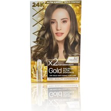 Maxx Deluxe Golden Series 24K Altın Içerikli Tüp Boya ve Saç Bakım Serumlu