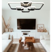 TT Aydınlatma TT500-6-SY Tt Aydınlatma Mat Siyah Plofonyer 6 Lı LED Avize