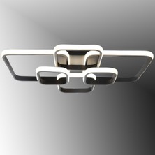 TT Aydınlatma TT500-6-SY Tt Aydınlatma Mat Siyah Plofonyer 6 Lı LED Avize