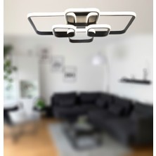 TT Aydınlatma TT500-6-SY Tt Aydınlatma Mat Siyah Plofonyer 6 Lı LED Avize