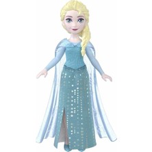 Disney Frozen Disney Karlar Ülkesi Elsa ve Anna Mini Bebekler HLW97 - Elsa Mavi Elbiseli