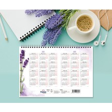 Express Planner 2025 Takvim A4 Ebat 53 Haftalık Planlayıcı Lavender