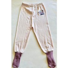 Anka Baby  Organik Kız Bebek Ikili Çoraplı Pantalon