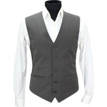 Mentor Regalo Erkek Yelek V Yaka Kahve 50668