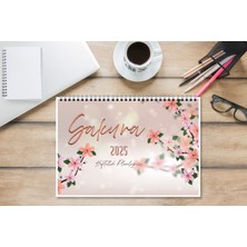 Express Planner 2025 Takvim A4 Ebat 53 Haftalık Planlayıcı Sakura