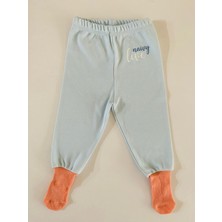 Anka Baby %100 Organik Kız Bebek Ikili Çoraplı Pantalon