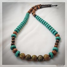 Z Jewelry Art Genet - El Yapımı Etnik Otantik Bohem Kadın Erkek Kolye