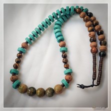 Z Jewelry Art Genet - El Yapımı Etnik Otantik Bohem Kadın Erkek Kolye