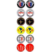 Plaka Damla Sticker Etiket Pulu Suya Güneşe Dayanaklı Kaliteli Model 10