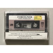 Foreigner Inside Information Kaset (Orinal Dönem Kağıt Baskı Kaset)