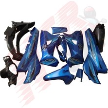 Motorcu Aziz Aslan Cup Sfc 100 Kaporta Seti Mavi