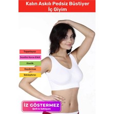 Özel Üretim Pedsiz Rahat Günlük Spor Sıkılaştırıcı Toparlayıcı Kalın Askılı Dikişsiz Büstiyer