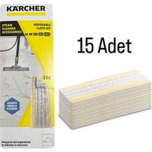 Karcher Sc Serisi Için Tek Kullanımlık 15 Adet Bez