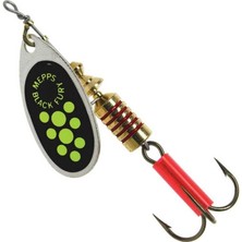 Mepps Black Fury Gümüş Yeşil No:1(3.5g) Döner Olta Kaşığı