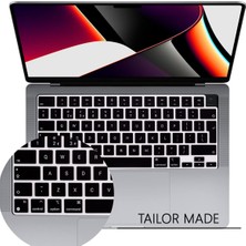 Fibaks Apple Macbook Pro 13 Inç M2 Çip 2022 Klavye Koruyucu Su ve Toz Geçirmez Ped